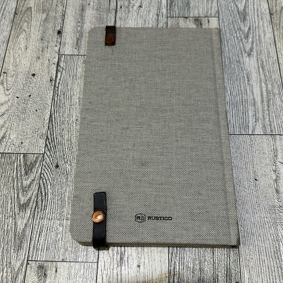 Rustico textile leather journal new - Picture 4 of 7